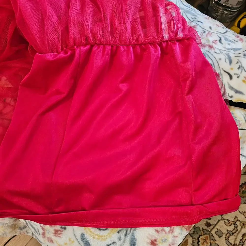 Adidas Originals Red Tulle Skirt Size XS - Picture 9 of 9